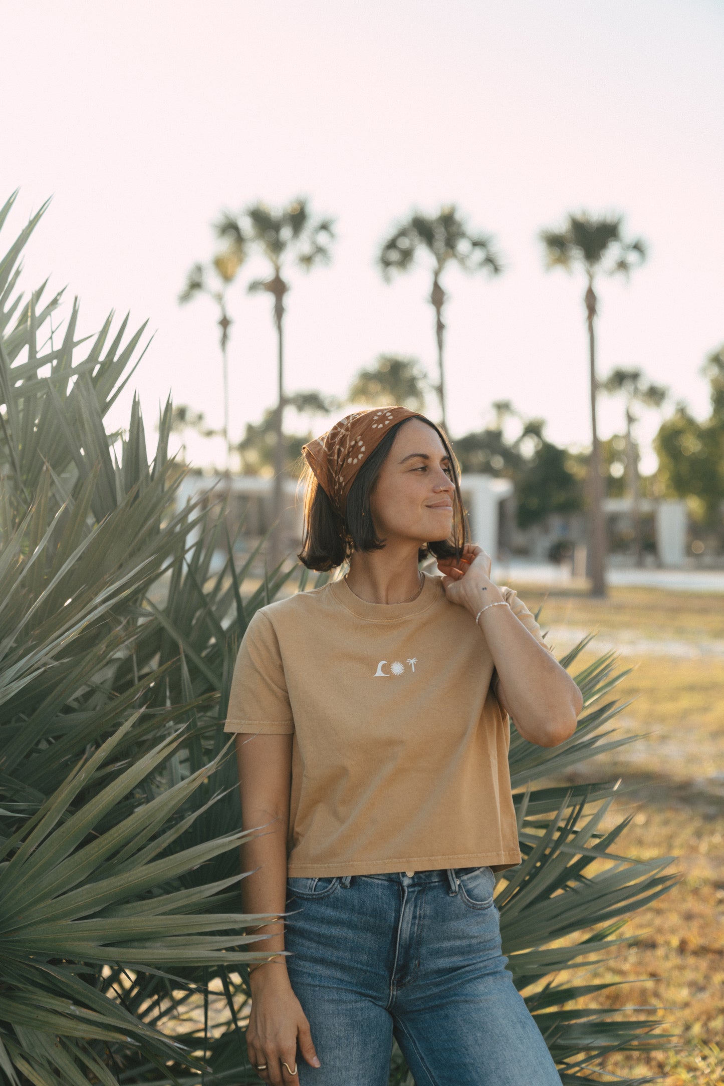Wave Sun Palm Crop