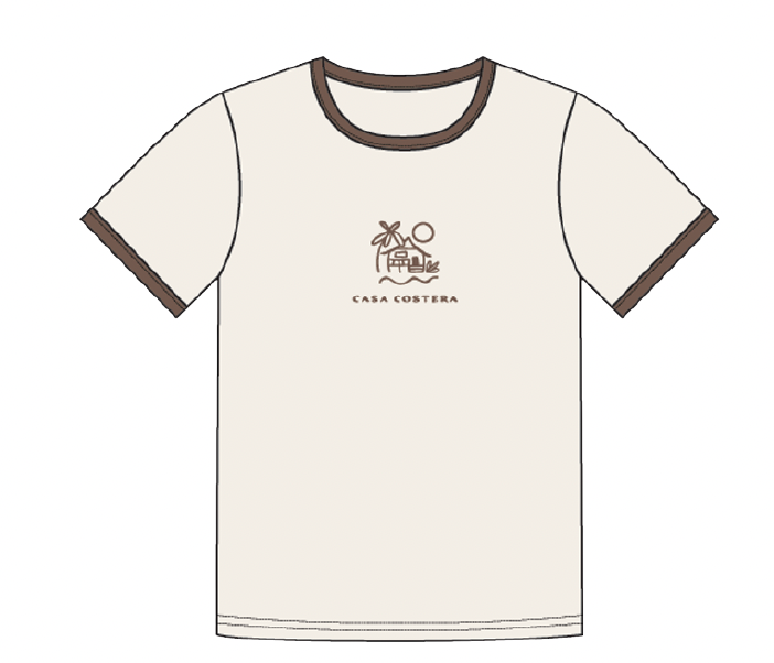 Casa Costera Ringer Tee