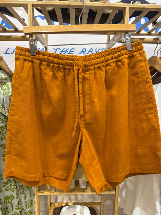 Clay Linen Shorts