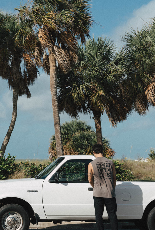 Azulejos Heavy Faded Tank