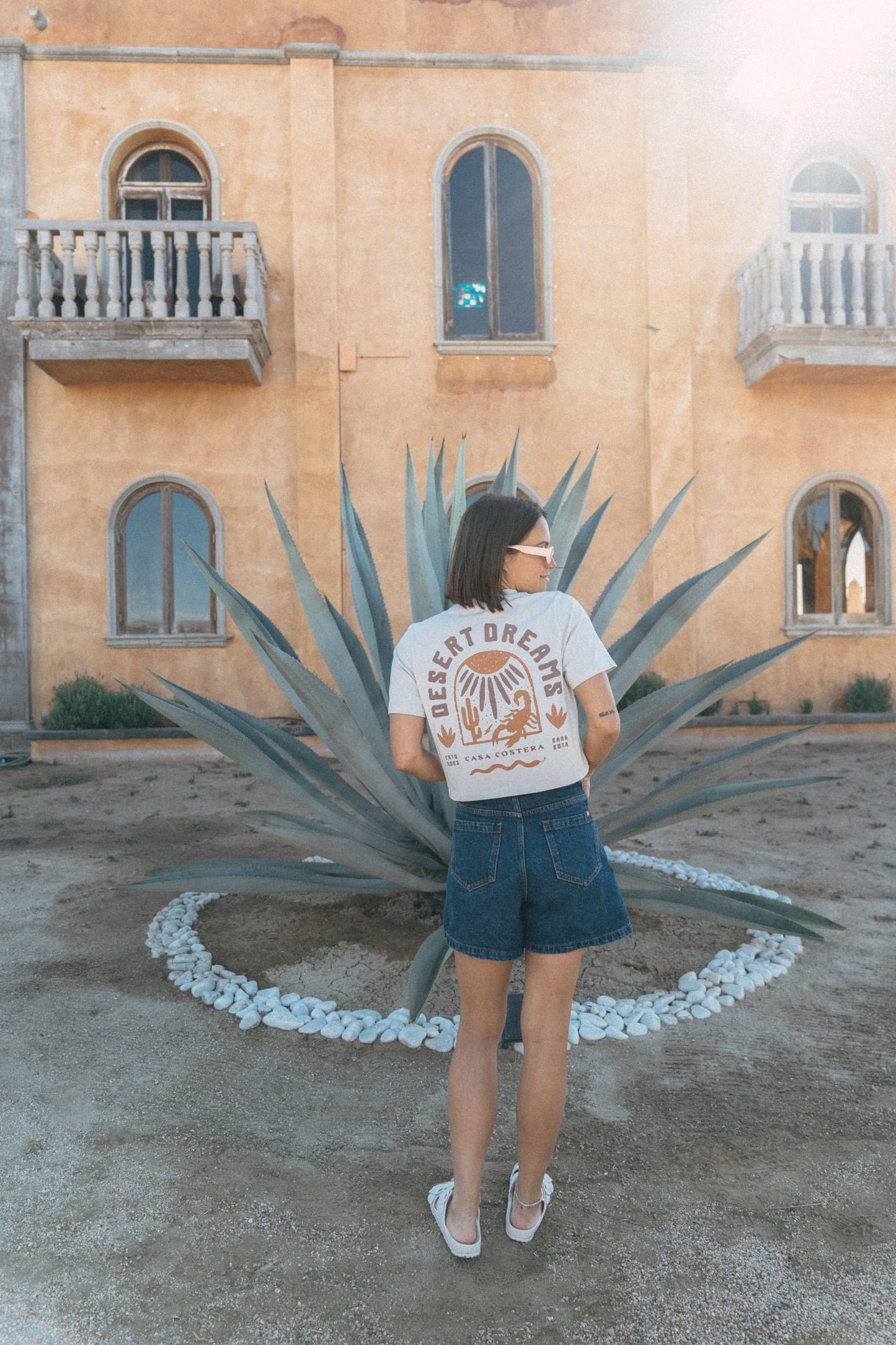 Desert Dreams Cropped Tee