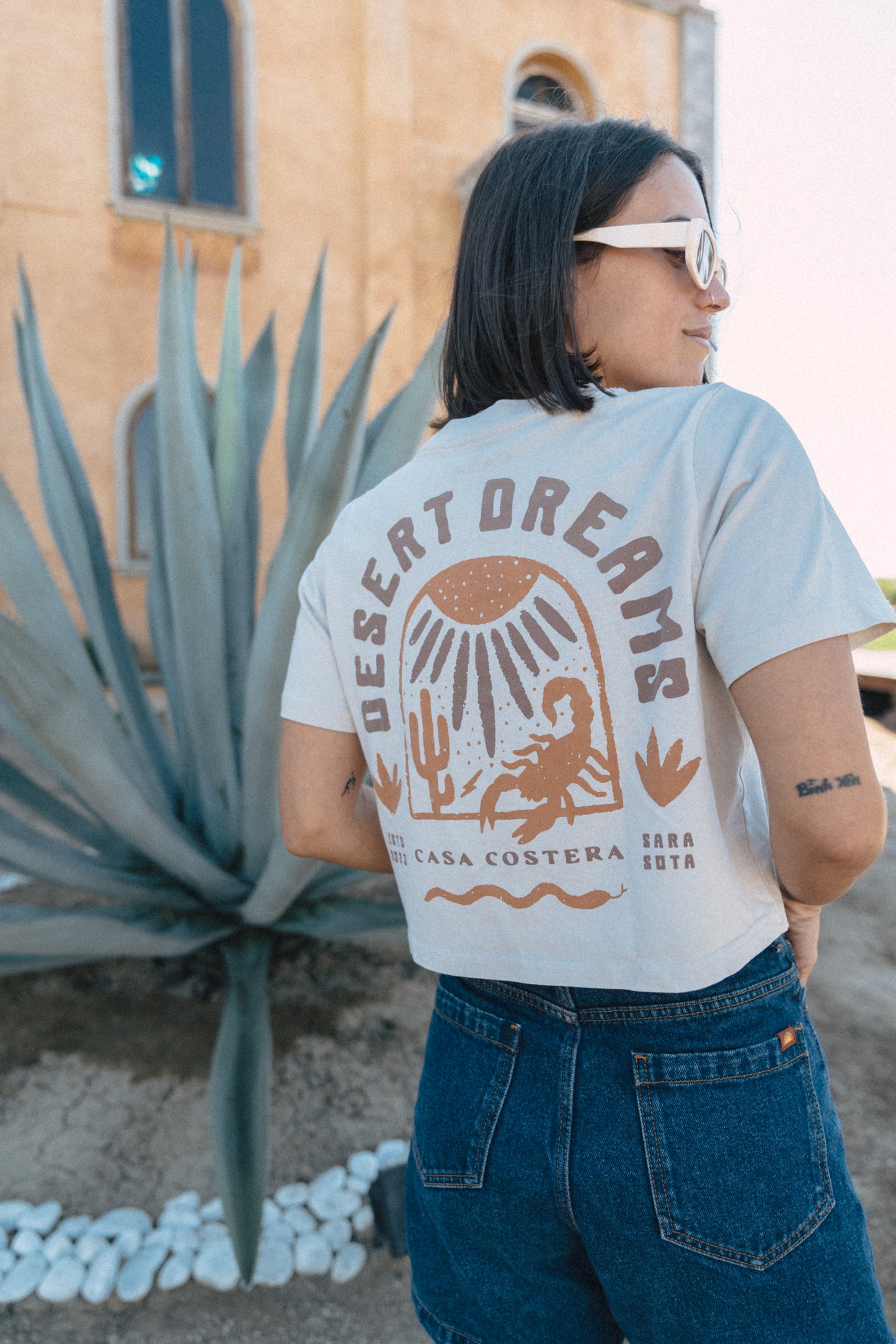 Desert Dreams Cropped Tee