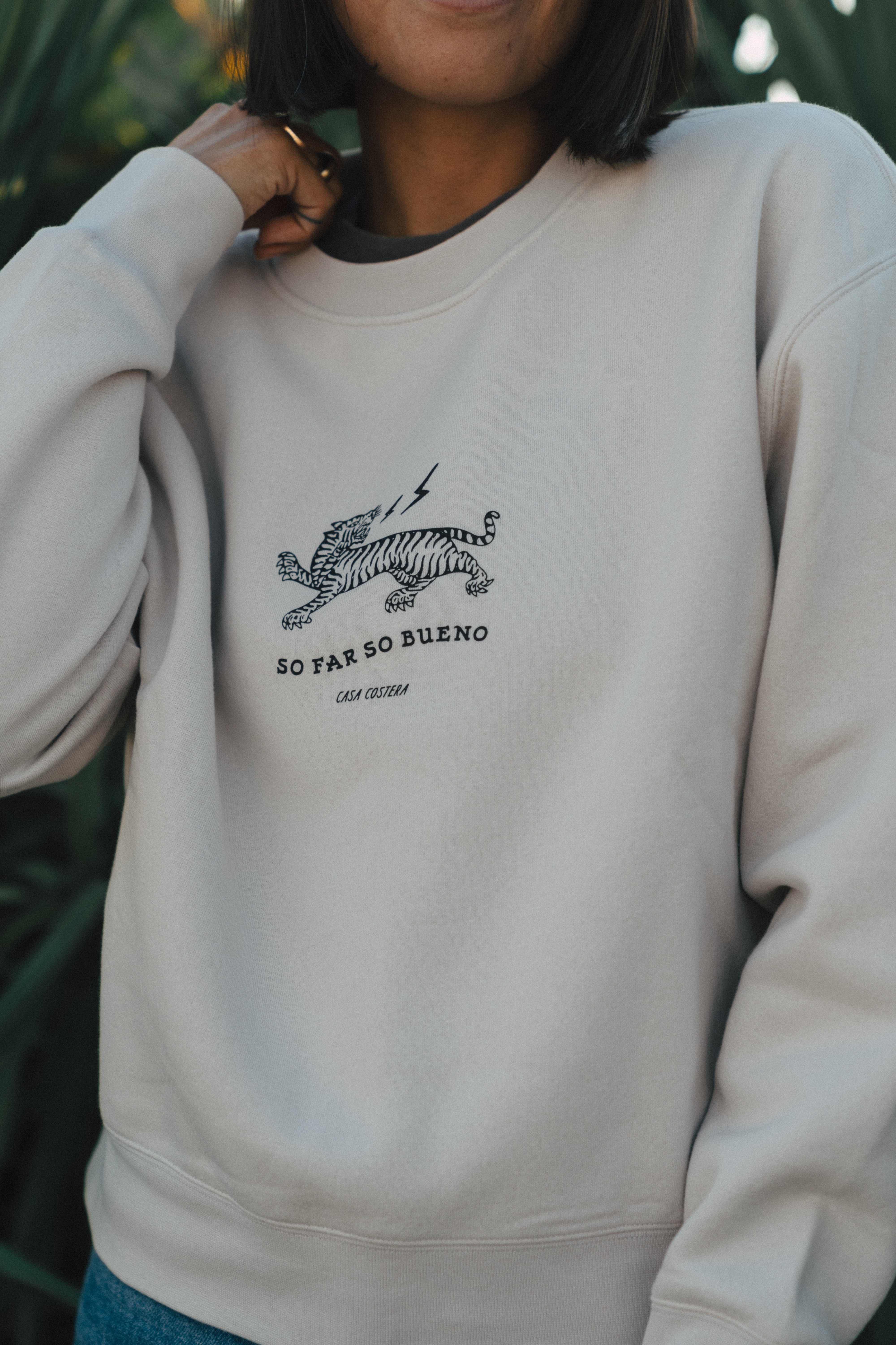 So Far So Bueno Crew Neck