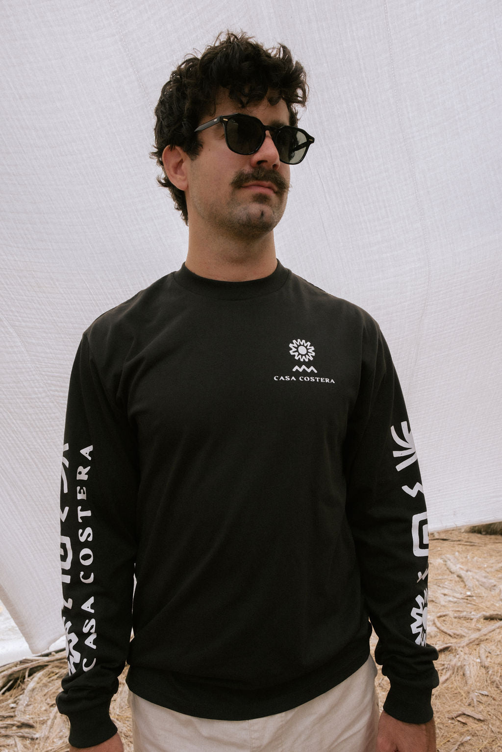 Huracán Black Long Sleeve Tee