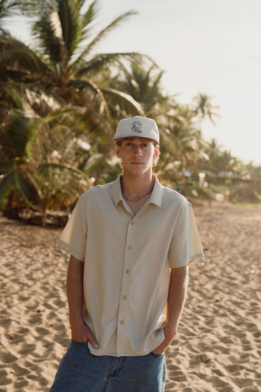 Casa Solid Button Up