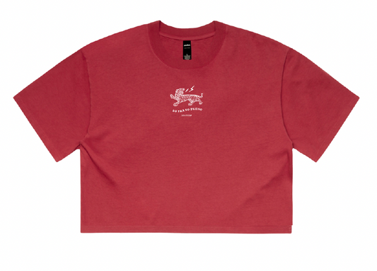 So Far So Bueno Crop Tee
