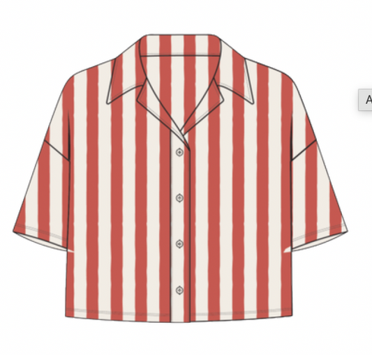 Rayas Button Up