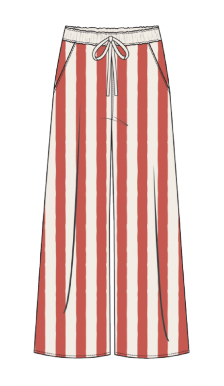 Rayas Linen Pants
