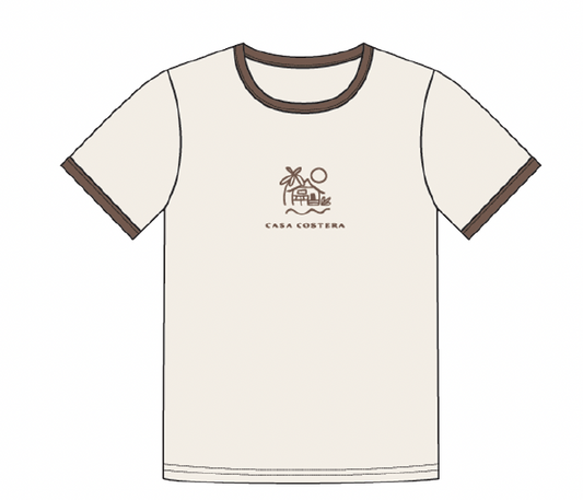 Casa Costera Ringer Tee