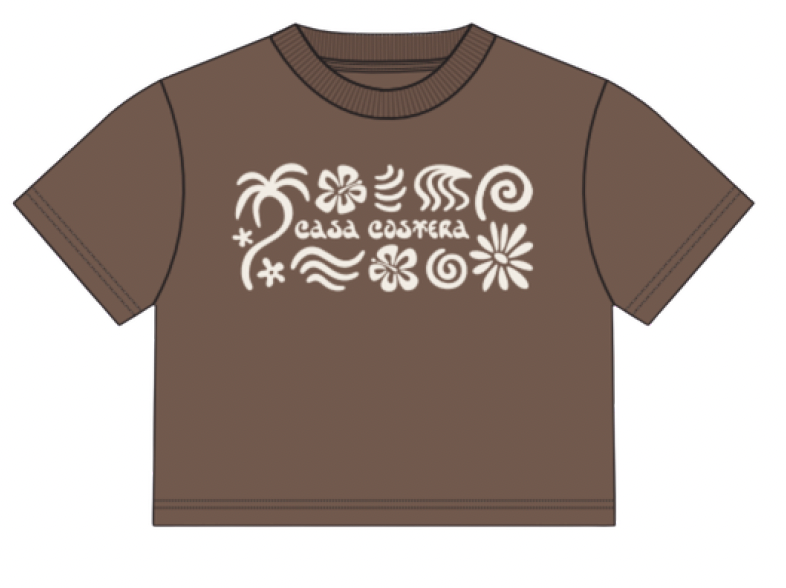 Tropo Dance Crop Tee